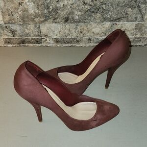 Dior Elegant Burgundy Stiletto  High Heels